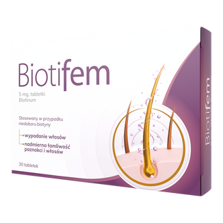 Biotifem 5 mg, 30 tabletek - zdjęcie produktu