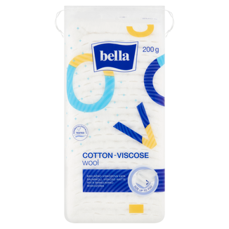 Bella Cotton, wata opatrunkowa bawełniano-wiskozowa, 200 g - zdjęcie produktu