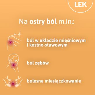 Metafen Dexketoprofen 25 mg, 20 tabletek powlekanych - 3 - zdjęcie produktu