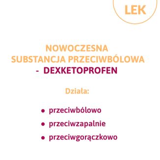 Metafen Dexketoprofen 25 mg, 20 tabletek powlekanych - 4 - zdjęcie produktu