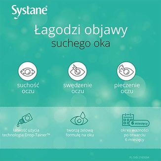Systane Original, nawilżające krople do oczu, 10 ml - 5 - zdjęcie produktu