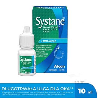 Systane Original, nawilżające krople do oczu, 10 ml - 3 - zdjęcie produktu