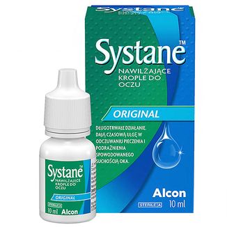 Systane Original, nawilżające krople do oczu, 10 ml - zdjęcie produktu