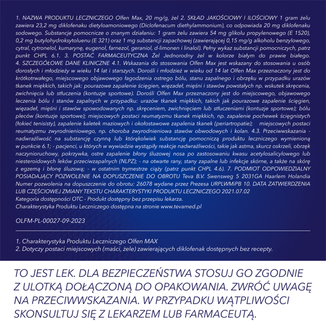 Olfen Max, 20 mg/ g, żel, 50 g - 6 - zdjęcie produktu