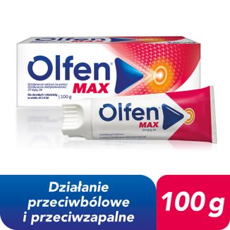 Olfen Max, 20 mg/ g, żel, 100 g - 2 Olfen Max, 20 mg/ g, żel, 100 g - 2 - zdjęcie produktu