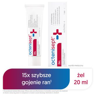 Octenisept, żel na rany i oparzenia, 20 ml USZKODZONE OPAKOWANIE - 2 - zdjęcie produktu