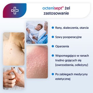 Octenisept, żel na rany i oparzenia, 20 ml USZKODZONE OPAKOWANIE - 6 - zdjęcie produktu