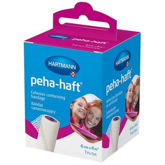 Peha-haft, bandaż samomocujący, elastyczny, 6 cm x 4 m, 1 sztuka - 2 - zdjęcie produktu