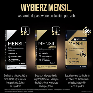 Mensil Max 50 mg, 4 tabletki do żucia USZKODZONE OPAKOWANIE - 4 - zdjęcie produktu