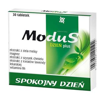 Modus Dzień Plus, 30 tabletek - zdjęcie produktu