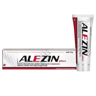 Alezin Plus, maść na odparzenia, odleżyny i otarcia, 50 g - zdjęcie produktu