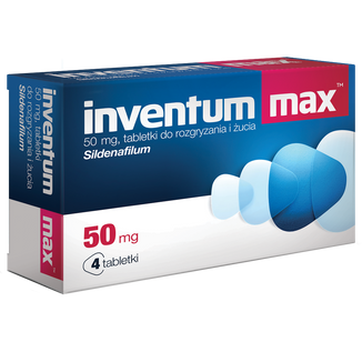 Inventum Max 50 mg, 4 tabletki do rozgryzania i żucia - 3 - zdjęcie produktu