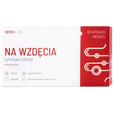 SEMA Lab Na wzdęcia 240 mg,30 kapsułek miękkich - miniaturka zdjęcia produktu