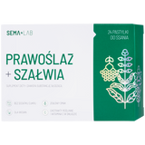SEMA Lab Prawoślaz + Szałwia, 24 tabletki  do ssania USZKODZONE OPAKOWANIE - miniaturka zdjęcia produktu