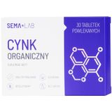 SEMA Lab Cynk organiczny, 30 tabletek powlekanych USZKODZONE OPAKOWANIE - miniaturka zdjęcia produktu