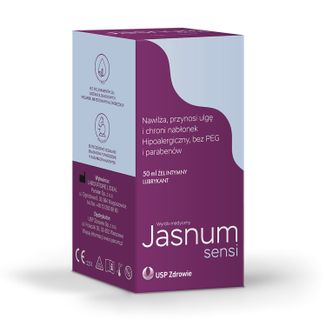 Jasnum Sensi, żel intymny, 50 ml - 3 - zdjęcie produktu