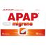 Apap Migrena 250 mg + 250 mg + 65 mg, 10 tabletek powlekanych KRÓTKA DATA- miniaturka 2 zdjęcia produktu