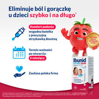 Ibunid dla dzieci Forte 200 mg/5 ml, 100 ml - 5 - zdjęcie produktu
