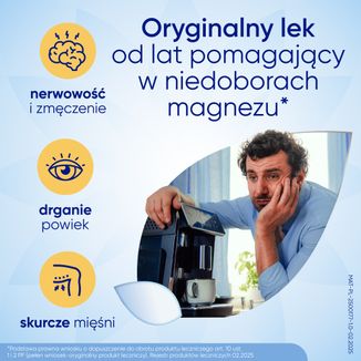 Magne B6 48 mg + 5 mg, 60 tabletek powlekanych USZKODZONE OPAKOWANIE - 4 - zdjęcie produktu