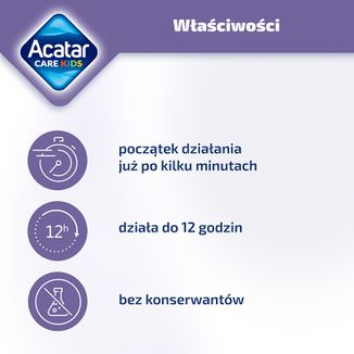 Acatar Care Kids 0,25 mg/ml, aerozol do nosa dla dzieci 1-6 lat, roztwór, 15 ml - 4 - zdjęcie produktu