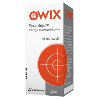 Owix, 250 mg/ 5 ml, zawiesina doustna, 15 ml USZKODZONE OPAKOWANIE - zdjęcie produktu
