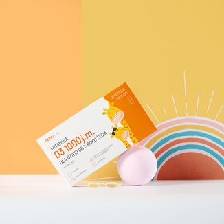 SEMA Lab Witamina D 1000 j.m. dla dzieci od 1 roku i dorosłych, 90 kapsułek twist-off - 2 - zdjęcie produktu