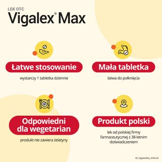 Vigalex Max 4000 IU, witamina D3, 90 tabletek - 5 - zdjęcie produktu