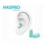 Haspro Multi, stopery do uszu, miętowe, 20 sztuk- miniaturka 3 zdjęcia produktu