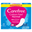 Wkładki higieniczne Carefree Cotton Feel Normal, fresh scent, 76 sztuk