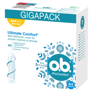 O.B. ProComfort, tampony higieniczne, Normal, 64 sztuki - 2 - zdjęcie produktu