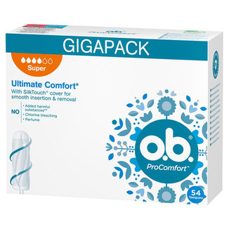O.B. ProComfort, tampony higieniczne, Super, 54 sztuki - 2 - zdjęcie produktu