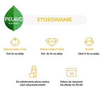 Pelavo Kaszel suchy i mokry, syrop dla dzieci powyżej 1 roku życia, 175 ml - 4 - zdjęcie produktu