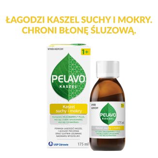 Pelavo Kaszel suchy i mokry, syrop dla dzieci powyżej 1 roku życia, 175 ml - 5 - zdjęcie produktu