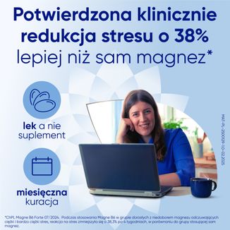 Magne B6 Forte 100 mg + 10 mg, 100 tabletek powlekanych - 3 - zdjęcie produktu