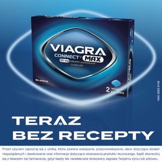 Viagra Connect Max 50 mg, 2 tabletki - 2 - zdjęcie produktu