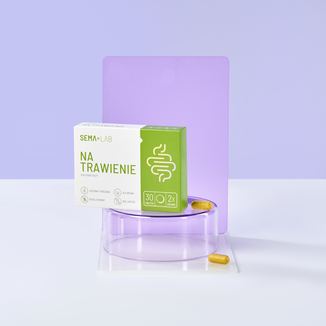 SEMA Lab Na Trawienie, 30 tabletek powlekanych - 2 - zdjęcie produktu