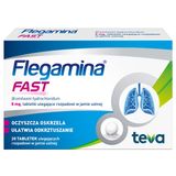 Flegamina Fast 8 mg, 20 tabletek - miniaturka zdjęcia produktu