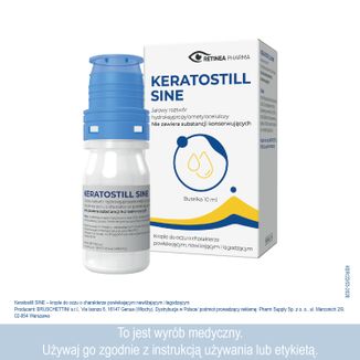 Keratostill Sine, krople do oczu, 10 ml - 2 - zdjęcie produktu