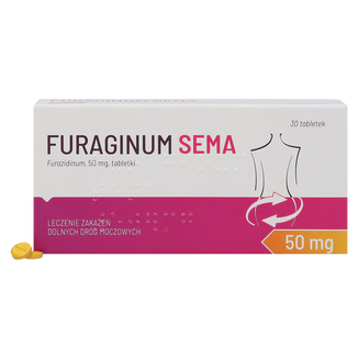 Furaginum SEMA 50 mg, 30 tabletek - 4 - zdjęcie produktu
