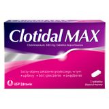 Clotidal Max 500 mg, 1 tabletka dopochwowa - miniaturka zdjęcia produktu