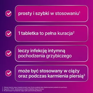 Clotidal Max 500 mg, 1 tabletka dopochwowa - 3 - zdjęcie produktu