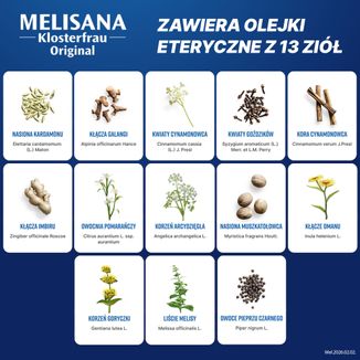 Melisana Klosterfrau Original, płyn doustny i na skórę, 235 ml - 4 - zdjęcie produktu