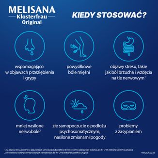 Melisana Klosterfrau Original, płyn doustny i na skórę, 235 ml - 5 - zdjęcie produktu