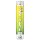 SEMA Lab Witamina C 1000 mg + Cynk, smak cytrynowy, 20 tabletek musujących - miniaturka zdjęcia produktu