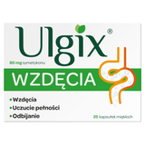 Ulgix Wzdęcia 80 mg, 25 kapsułek miękkich - miniaturka zdjęcia produktu