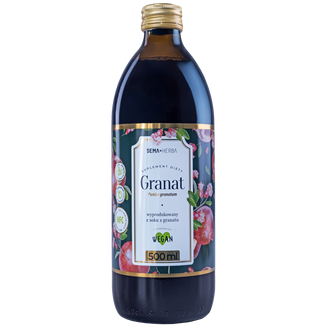 SEMA Herba Granat, sok z owoców, 500 ml - zdjęcie produktu