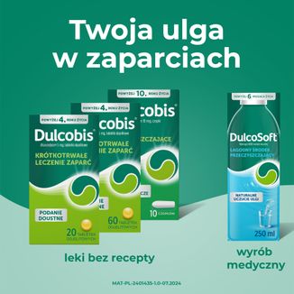 Dulcobis 5 mg, 60 tabletek dojelitowych - 6 - zdjęcie produktu