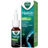 Nasivin Vicks Sinex Aloes i Eukaliptus 0,5 mg/ml, aerozol do nosa dla dorosłych i dzieci od 6 lat, 15 ml - miniaturka zdjęcia produktu
