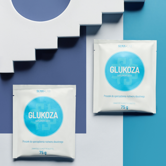 SEMA Lab Glukoza, proszek do sporządzania roztworu doustnego, 75 g - 2 - zdjęcie produktu