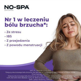 No-Spa Max 80 mg, 48 tabletek - 2 - zdjęcie produktu